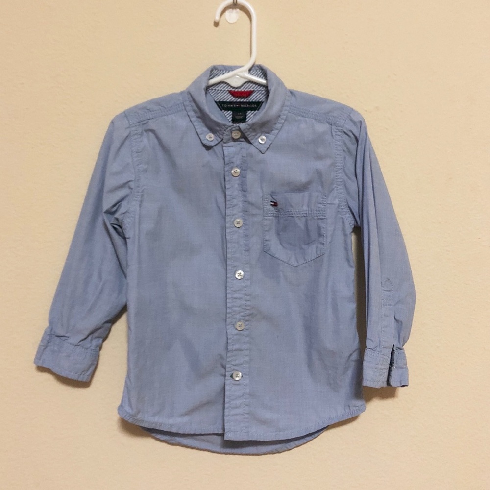 Tommy hilfiger button down shirt 2T